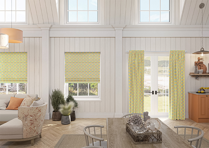 Deco Sea Shells, Peach Melba - Made To Measure Curtains - Image 14